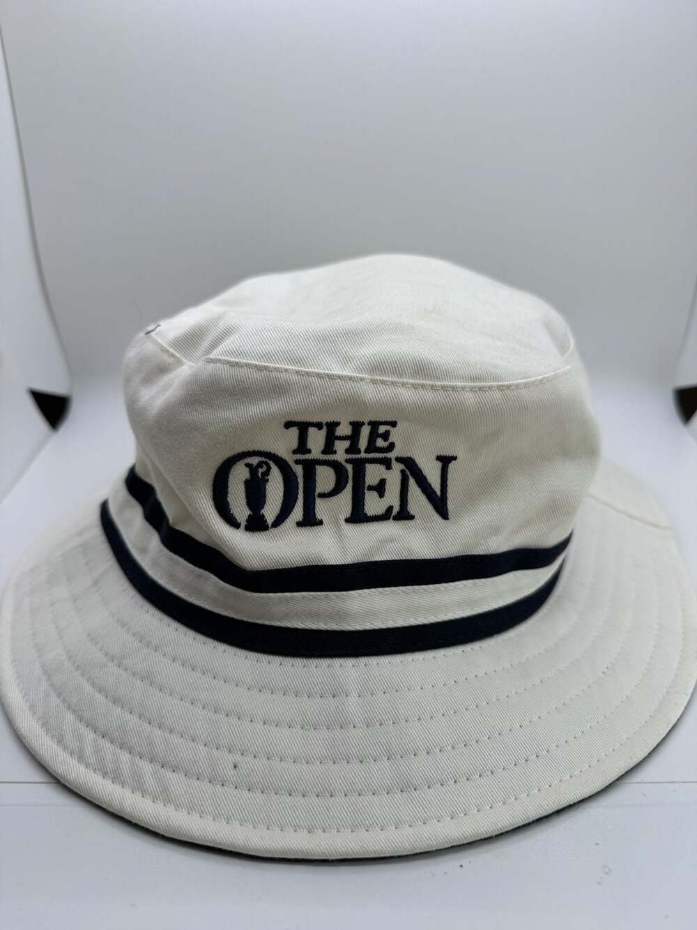 The Open Championship Golf Collection by Ahead White Bucket Hat Size L/XL
